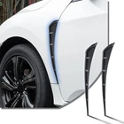 Miytsya 2 Pcs Fender Side Vents, Abs Carbon Fiber Spoiler, Decorat... New. Price: $28.34.