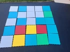 Sport Revolution 360 Skill Zone Hockey Training Tiles 25 Pack Synthetic Ice Used. Price: $179.99.