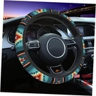 Southwest Native American Tribal Steering Wheel Cover For Women Black New. Price: $26.86.
