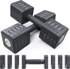 Adjustable Dumbbells Hand Weights Set: 5 In Adjustment 10 Lb New. Price: $116.99.