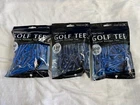 Pack 300 Count Crestgolf Tee 2-1/8" Deluxe Blue Hardwood Biodegradable New. Price: $14.99.