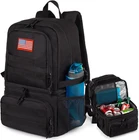Tactical Double Deck Cooler Backpack For Men,large Lunch With 2 Compart New. Price: $84.41.