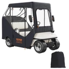 Vevor 2 Passenger Golf Cart Cover Waterproof Driving Enclosure 600D Polyester New. Price: $64.99.