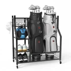 Plkow Golf Bag Storage Garage Organizer, Extra Large Size Stand New. Price: $166.99.