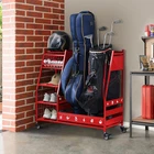 Lauren&harold Golf Bag Organizer Garage Storage, Middle, Red New. Price: $122.61.