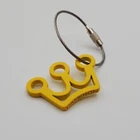 Scotty Cameron Yellow Soft Touch Mini Crown Key Fob / Bag Tag New. Price: $85.00.