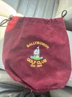 Ballybunion Golf Club Valuables Pouch Bag Used. Price: $35.00.