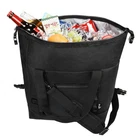 Tirrinia Insulated Soft Cooler Bag- 30 Leakproof Camping Cans, Black New. Price: $42.99.
