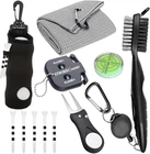 11 Pcs Golf Accessories Kit, Include Ball Bag With Hook Tees Towel Cleaner New. Price: $26.55.