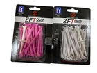 Zero Friction Zf Tour Performance Golf Tees Plastic 3-PRONG 2 3/4" Pack 40 New. Price: $16.99.