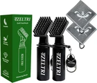 2 Pack Golf Club Brush Cleaner W/ Water Bottle & Towel Ball Cleaning Tool New. Price: $14.99.