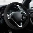 Habnvuon Car Steering Wheel Cover, Protector, Microfiber Black New. Price: $15.49.