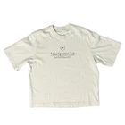 Nike Sports Club Cream Brown Embroidered Just Do It Crop Oversize T-shirt Sz Xs Pre-owned. Price: $25.00.