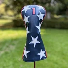 Five-pointed Star Pattern Golf Club Head Cover For Hybrid Driver Fairway Wood Us New. Price: $48.99.