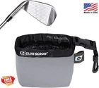 Club Scrub Golf Ball Cleaning Bag Gray Waterproof Neoprene Face New. Price: $37.99.