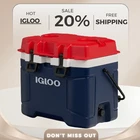 Igloo Americana 25-QUART Hard Insulated Cooler Ice Chest, Patriotic New. Price: $67.71.