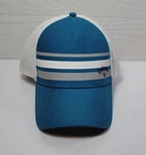 Callaway Stripe Mesh Fitted Cap Size L/xl Blue White Golfing Pre-owned. Price: $16.15.