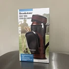 New! Brookstone Golf Bag Cooler Caddy-mini W/ Insulated & Pocket. Price: $12.34.