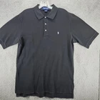 Polo Golf Ralph Lauren Short Sleeve Men's Size Black Pre-owned. Price: $11.31.