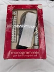 2001 Target Brand Golf Ball Monogrammer Set Original Box Personalizer New. Price: $12.00.