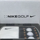 ::nike Golf Vintage Gift Box Set W/ Towel-balls-tool-tees New. Price: $64.98.