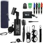 Golf Essentials Kit Complete Bag Accessories Set - Towel, Brush New. Price: $39.99.
