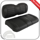 New Luxurious Black Golf Cart Front Seat Cushion Set Fits Ezgo Rxv. Price: $229.68.