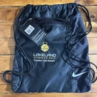Nike Drawstring Bag Black Lakeland Fitness Golf Founders Club Woodruff, Wi New. Price: $16.99.