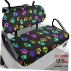 Biyejit Golf Cart Seat Covers, Backrest And Bench Colorful Paws New. Price: $54.34.