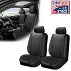For Benz Pair Black Cover Full Set Leather 2-SEATS Front Protector Cushion New. Price: $27.99.