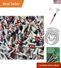 Pride Golf Performance Plastic Tees - Stars & Stripes 100 Count, 3... New. Price: $39.37.