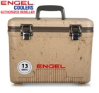 Engel 13QT Leak-proof, Air Tight, Hard Sided Cooler / Lunchbox Grassland Camo New. Price: $79.99.