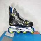 8 Senior (9.5 Men / 10.5 Wom) - Bauer Xr Roller Hockey Skates Black New. Price: $170.05.