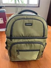 Ltinveck Insulated Double-deck Cooler Backpack Green Used. Price: $40.00.