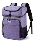 Baglher Cooler Backpack 30 Cans, Leakproof Waterproof Style 1, Purple-titan New. Price: $48.99.