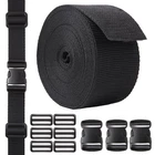 2 Inch Wide Buckle Straps, 6 Yard Webbing With 3PCS Adjustable Plastic... New. Price: $19.86.