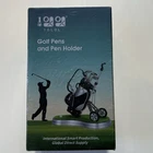 10L0L Golf Bag Holder With 3 Pens Foldable Pull Cart New. Price: $18.00.