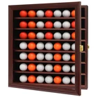 Zmiky 49 Ball Display Case Cabinet Wall,golf Mahogany,. Price: $75.61.