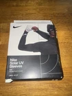 Nike Dri-fit Uv Solar Arm 2 Sleeves Black Adult Xs/s Storage Pouch New With Tags. Price: $28.00.