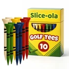 Hahahome Funny Golf Tees Accessories For Men Slice-ola 10 New. Price: $22.99.