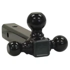 Buyers Products 1802202 Tri-ball Hitch-tubular Shank With Black Towing Balls New. Price: $48.99.