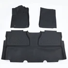 Car Floor Mats For 2014-2021 Toyota Tundra Crew Max All-weather Rubber New. Price: $101.99.