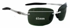 Sfx Replacement Sunglass Lenses Fits Callaway Golf Eyewear H303 - 61MM Wide New. Price: $44.99.