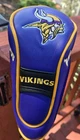 Team Golf Minnesota Vikings 2,3,4,5 Hybrid Utility Fairway Wood Headcover Used. Price: $10.95.