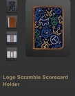 Scotty Cameron Titleist Logo Scramble Scorecard Holder Needlepoint Leather New. Price: $175.00.