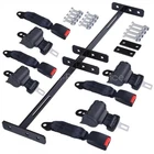 4 Retractable Golf Cart Seat Belts And Bracket Kit For Ezgo Yamaha Club New. Price: $45.99.