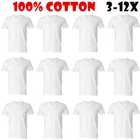 3-12-PACK V-neck For Men's 100% Cotton Tagless T-shirt Undershirt Tee White New. Price: $15.99.