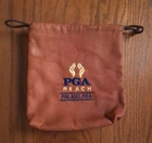 Pga Reach Leather Golf Pouch Philadelphia Winston Collection Valuables Euc Used. Price: $54.95.