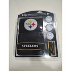 Pittsburgh Steelers Golf Gift Set With Deluxe Towel & 3 Balls Tees - New. Price: $29.99.