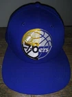 New Philadephia 76ERS Basketball Team Hat Rare Gold 13-STARS Logo Nba Cap. Price: $17.00.